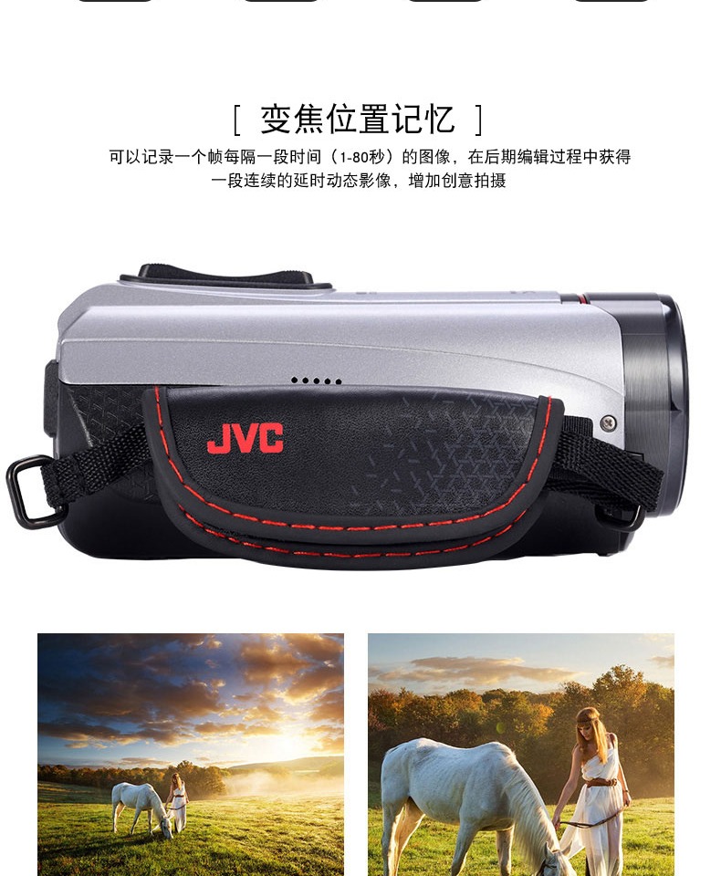 JVC / Jie Wei Shi GZ-R420 chống nước chống rơi bốn camera HD kỹ thuật số chống chuyển động