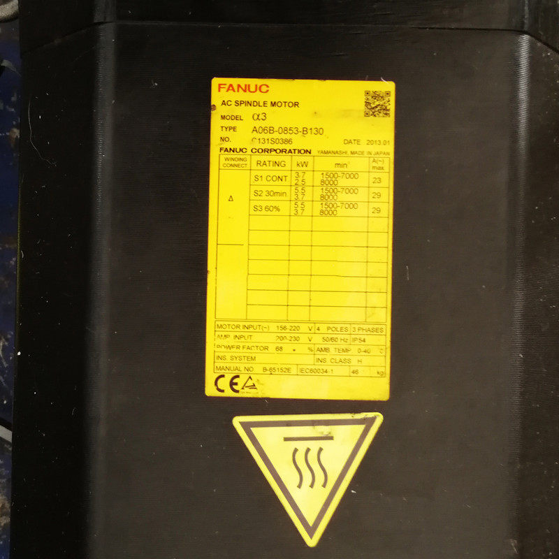 A06B-0853-B130 FANUC motor repair for the motor repair