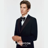 Мужской синий цветной модный комплект, костюм для отдыха, платье, пиджак классического кроя