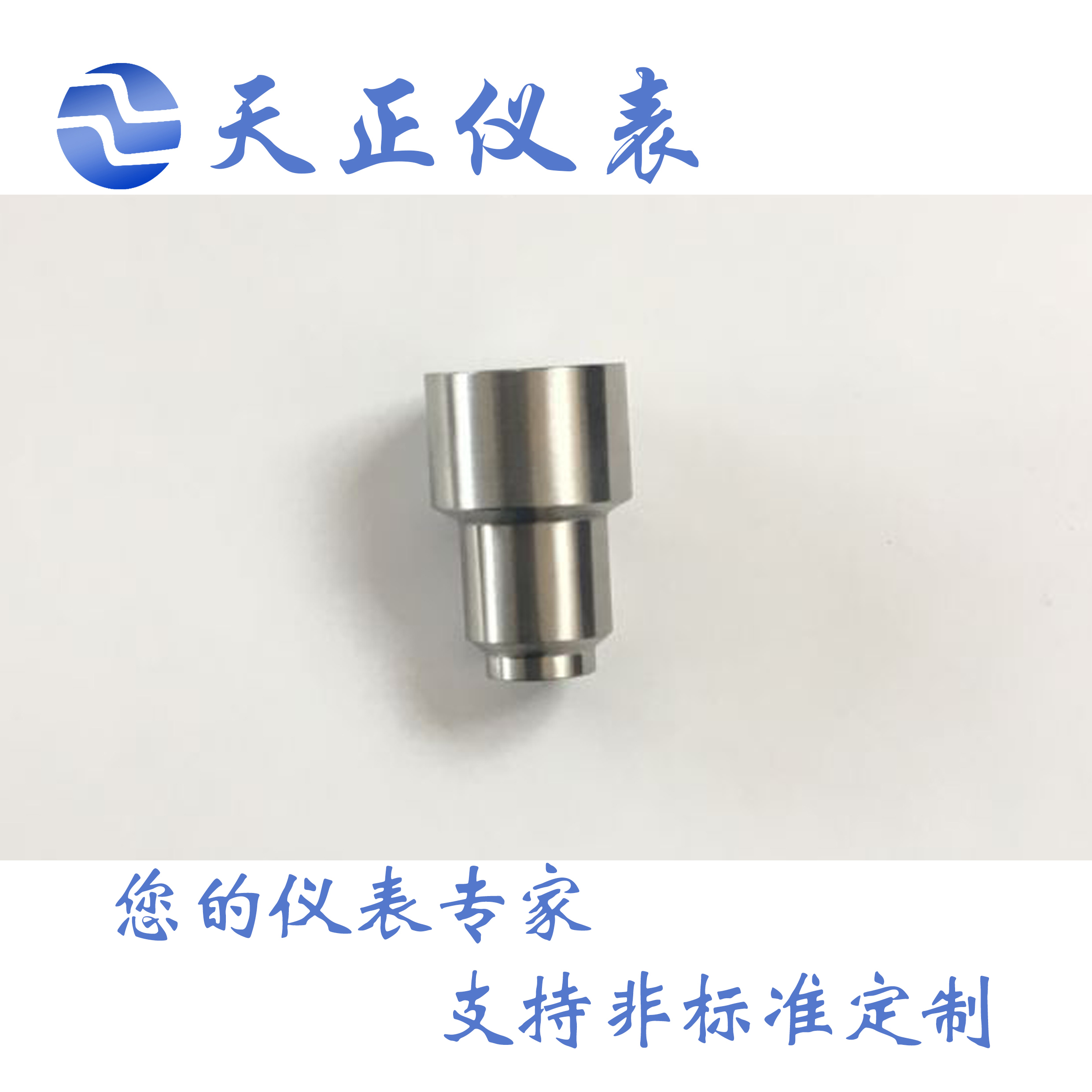 Bimetal thermometer pagoda-shaped mounting base M27X2 stainless steel 304 straight connection head matching gasket-Taobao