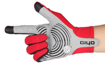 Bike Gloves Long Finger Breaking Wind Road Car Mountain Bike Outdoor Riding Touch Screen Spring Summer Autumn GIYO Big Code