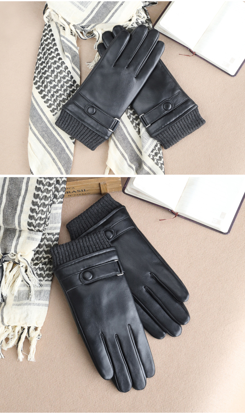 Gants pour homme CULRAG     en peau de mouton - Ref 2781354 Image 13