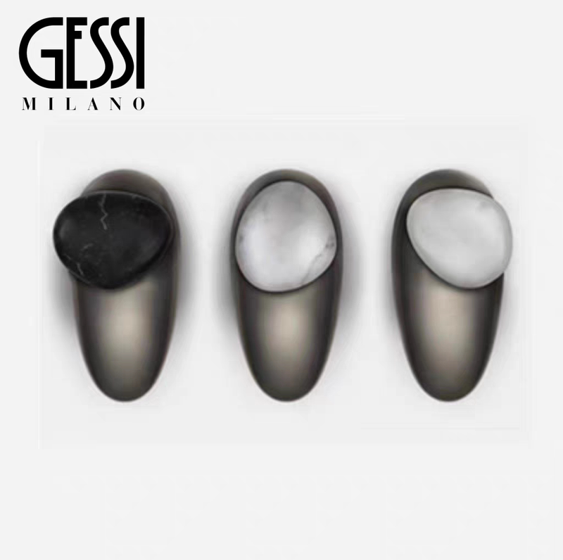 Italian Gessi Basin Faucet Pebble Stone Equilibr Bathroom Basin Hot and Cold Water Faucet 52001 Italian Gessi Basin Faucet Pebble Stone Equilibr Bathroom Basin Hot and Cold Water Faucet 52001