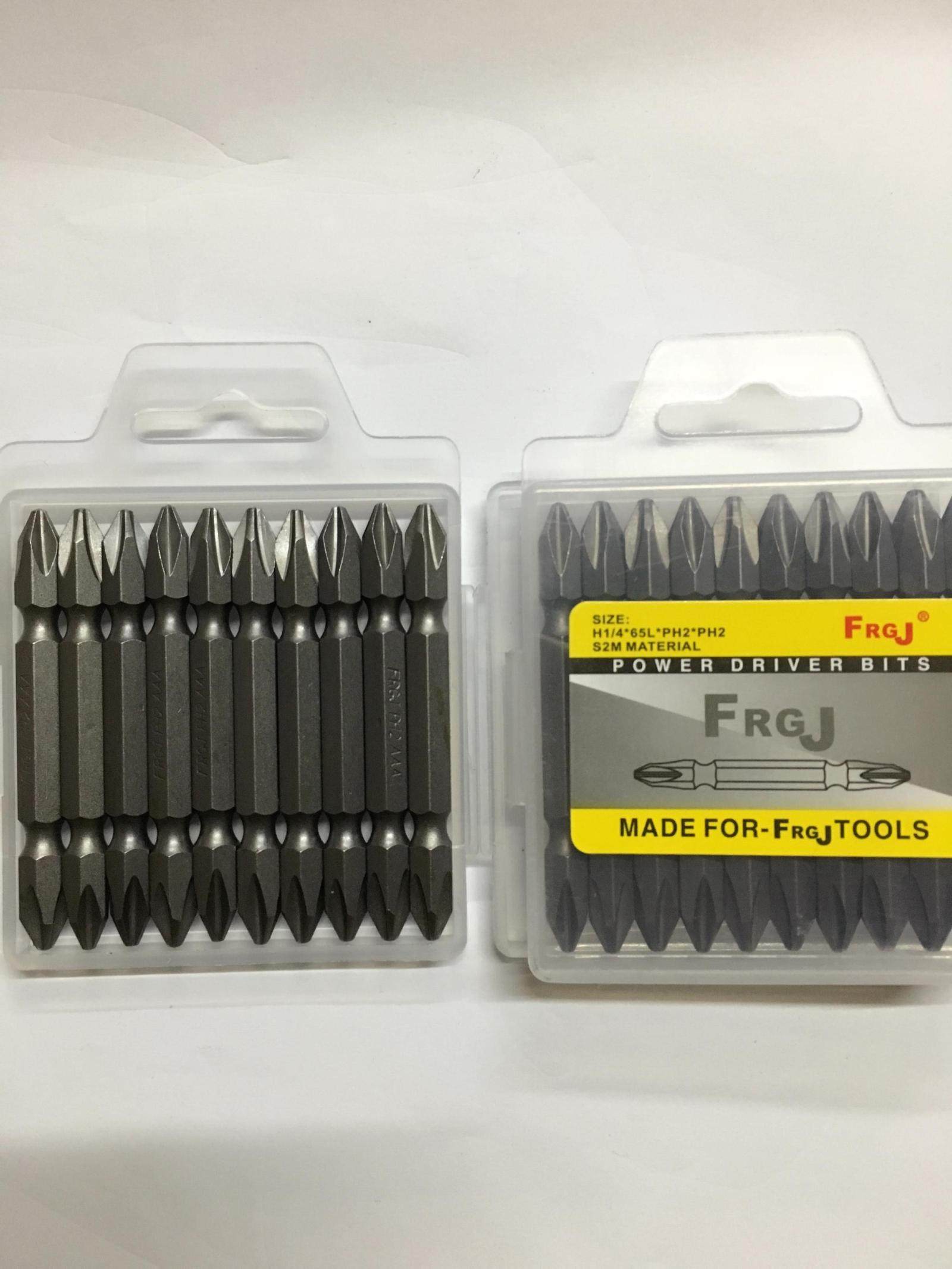 FRGJ Feng Qiang Double Head Cross Batch Head Double Cross Batch of Pneumatic Screw Driver Head PH2-A65