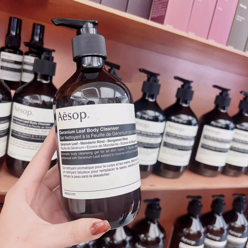 [in Stock] Aesop Geranium Body Cream Cleanser Shower Gel 500ml