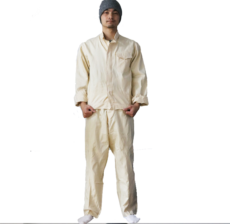 Linen anti-acid summer workwear anti-acid workwear linen workwear Summer anti-acid suit Dirty Outdoor
