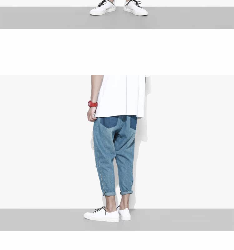 Jeans pour adolescent Sarouel en coton pour été - Ref 1481662 Image 16