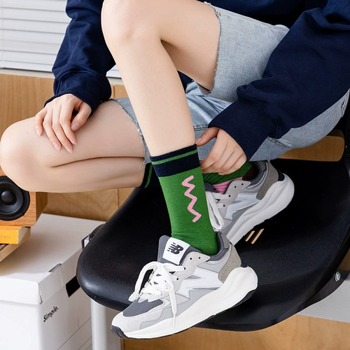 Tide, мультяшные японские брендовые носки, средней длины