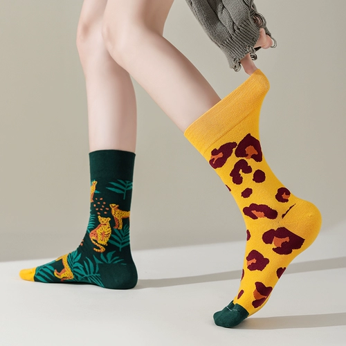 Сумасшедшая оригинальная асимметричная карта приливы 鸳 Уличная женская