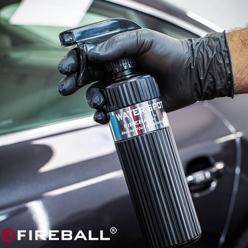 Fireball Water Spot+ Water Stain Cleaner Removes Water Spots and Oil Film on Paint and Glass, Gentle