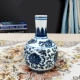 Jingdezhen gốm sứ vẽ tay nhỏ màu xanh và trắng bình sứ chèn nhà phòng khách kệ trang trí cổ điển Trung Quốc - Vase / Bồn hoa & Kệ