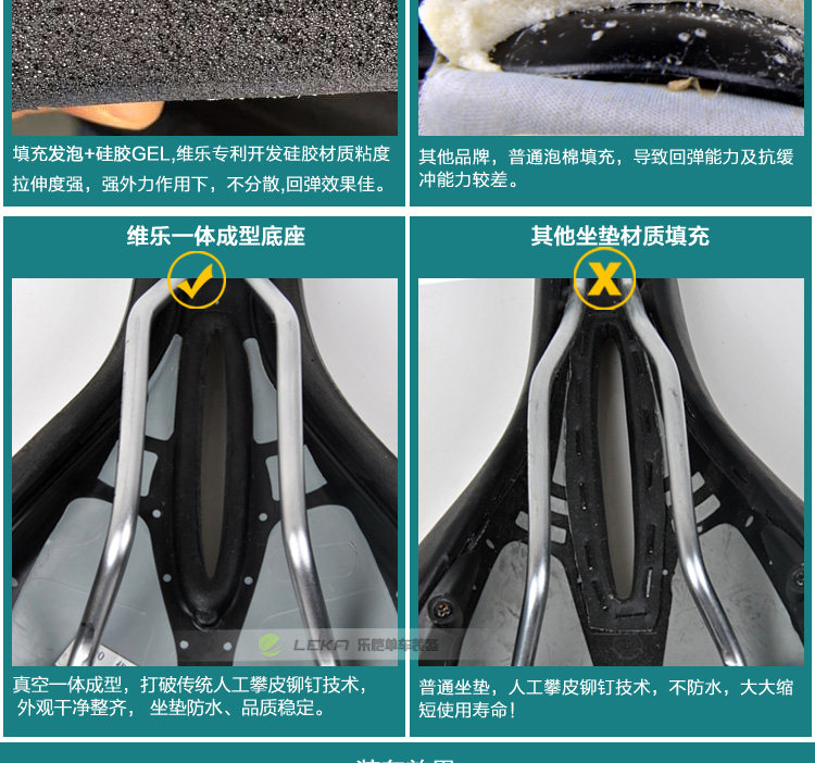 Selle de vélo Mountain Bike VELO - Ref 2348436 Image 20