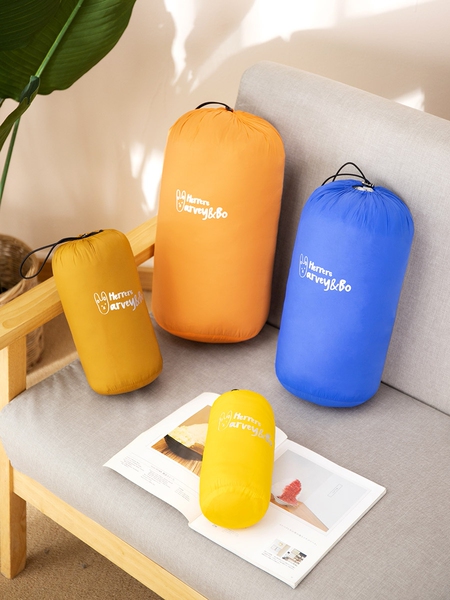 Travel down Jacket Drawstring Pull String Organizer Storage Bags