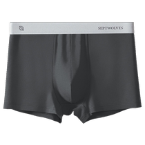 Septwolves ice silk mens underwear mens summer cool boxer briefs for boys 100% cotton antibacterial boxer shorts