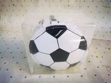 Xiongye 24-piece football CD bag Basketball with plastic box thickened inner page gift car CD bag CD bag disc bag