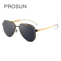 Baosheng new vintage mens sunglasses mens polarizer mens driving mirror Metal stitching sun glasses PS8009