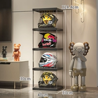 [Хранение шлема, закрывающего все лицо] 4 больших отделения - черные (скидка 20 юаней за размещение фотографий)