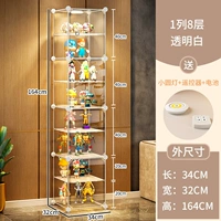 [Модернизированное второе поколение] 1 Слои 8 слоев дверной панели Super Clear ❤ с набором удаленного управления светом (включая батарею)