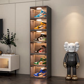 Shipping on the same day! brown door! high-end shoe box