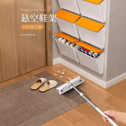 Ультра -тонкий шкаф для обуви в вход в дверь домохозяйства к стене подвешенная стена подвесной шкаф для хранения полярные новые сберегательные пробелы.