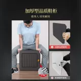 Шкаф для обуви большой емкости, домашняя дверь, 2024, простой входной шкаф, многослойный шкаф для хранения, встроенная настенная дверная коробка для обуви