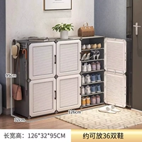 [Магнитный дверной замок] Утолщенный, 3 ряда и 6 слоев (балконный шкаф для обуви❤)