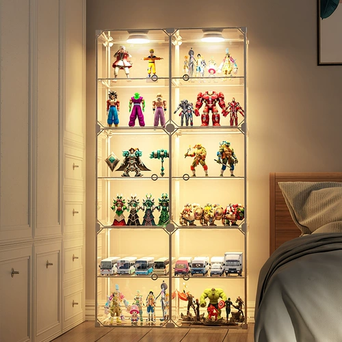 Lego, фигурка, стенд, акриловая стеклянная коробка для хранения