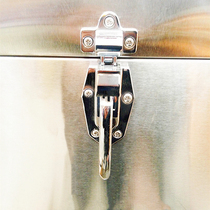 Steam cabinet flat hand - handed steam - box handle baking door lock hinge commercial kitchenware accessories