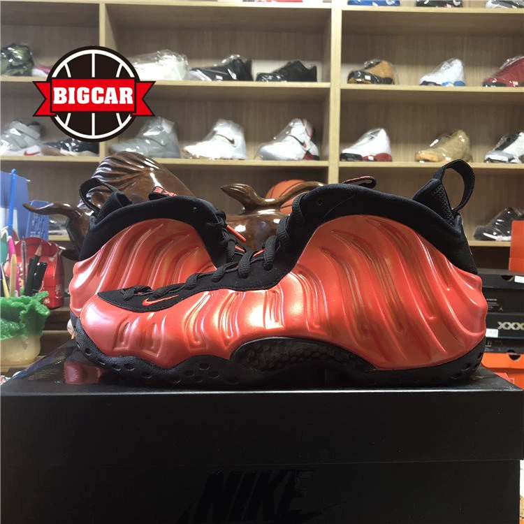 Nike Foamposite One Orange Spray Red Pepper Spray Giày bóng rổ 314996-603 - Giày bóng rổ giày thể thao bitis