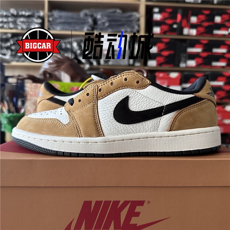 Air Jordan 1 Retro Low Og Aj1 Low-Top Mocha Cz0790-107