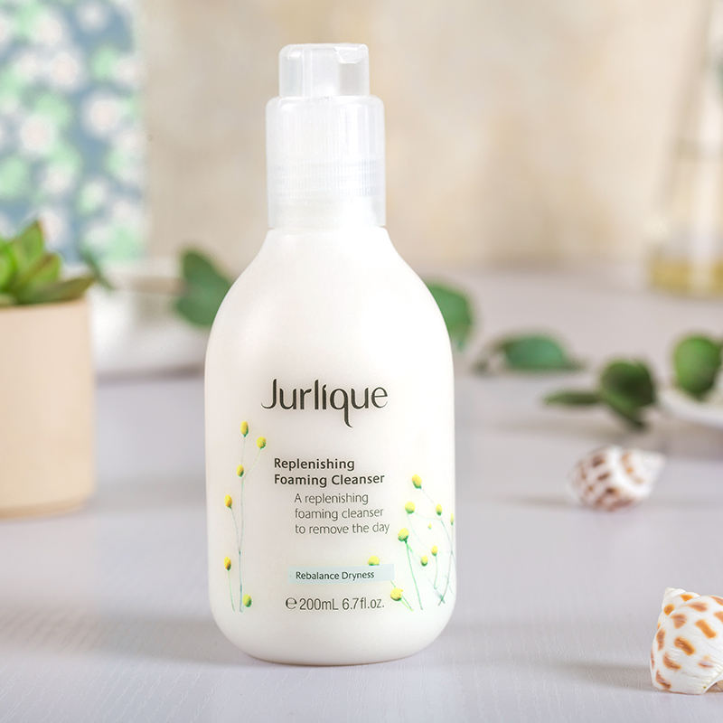 jurlique茱丽茱莉蔻 柔润洁面乳 亮肌泡沫洁面液200ml 保湿