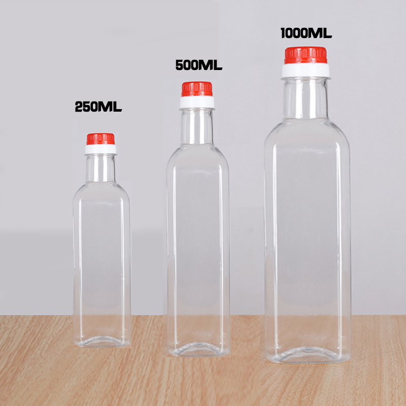 500ML1 catties 2 catties high-grade olive oil bottle camellia oil pot walnut oil pot sesame oil bottle enzyme wine bottle