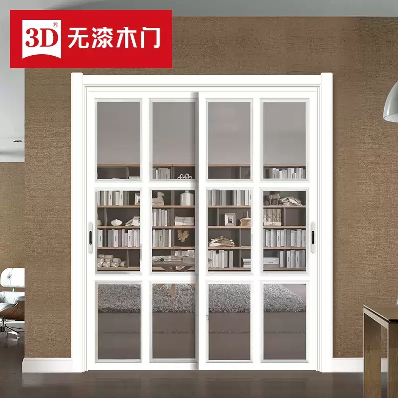 3D no lacquered wooden door Y-6332 Ramen 