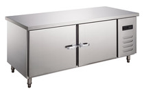 Owari D0 33L2 Commercial 1 5 m refrigerated Workbench flat cooling console kitchen refrigerator open tube copper tube