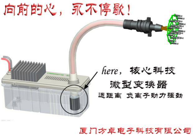 DC DC12V small particle size negative ion generator large passenger car vehicle negative oxygen ion purifier