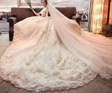 Белое свадебное платье, наряд маленькой принцессы для невесты, звездное небо