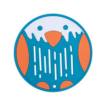 Cartoon heat insulation pad Anti-scalding heat-resistant bowl pad Waterproof silicone table table mat Dish plate pot pad plate meal pad coaster