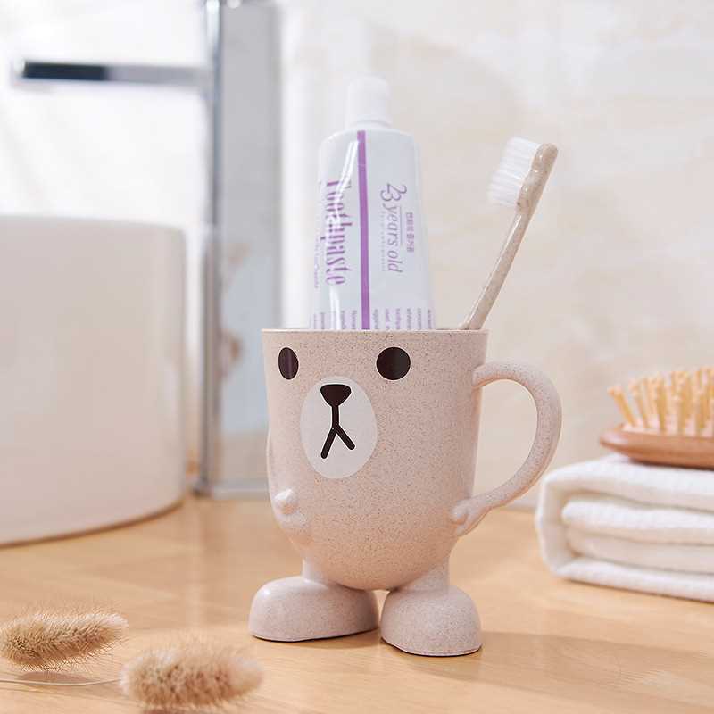 Toiletries Cups Home Lovers Children Suit Wash Cups Nets Red travel portable plastic Nordic toothbrush cups