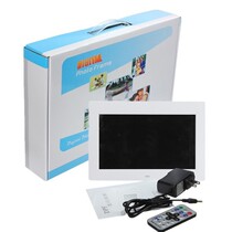 Clear Cabin 10 Inch High Definition Digital Photo Frame Electronic Album Business Gift Automatic Music Wall-mounted Calendar Video Ads