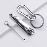 Ухочистка для ногтей, брелок, гигиеническая подвеска, комплект, маникюрные кусачки, защита для ушей