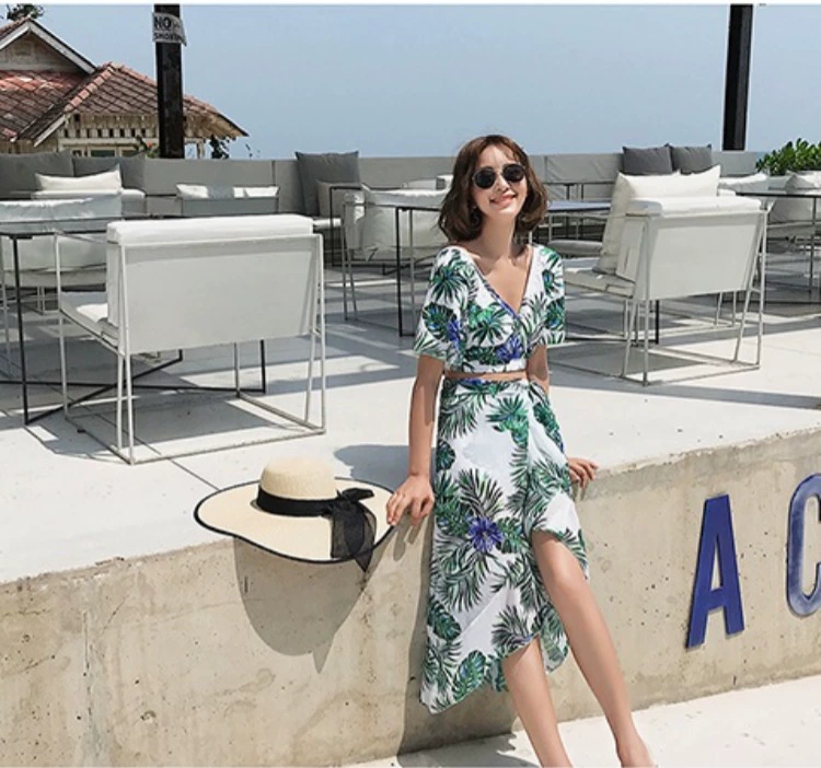 Bộ đồ bơi đôi 2018 mới của Hàn Quốc - Vài đồ bơi 	đồ đôi tắm biển đẹp