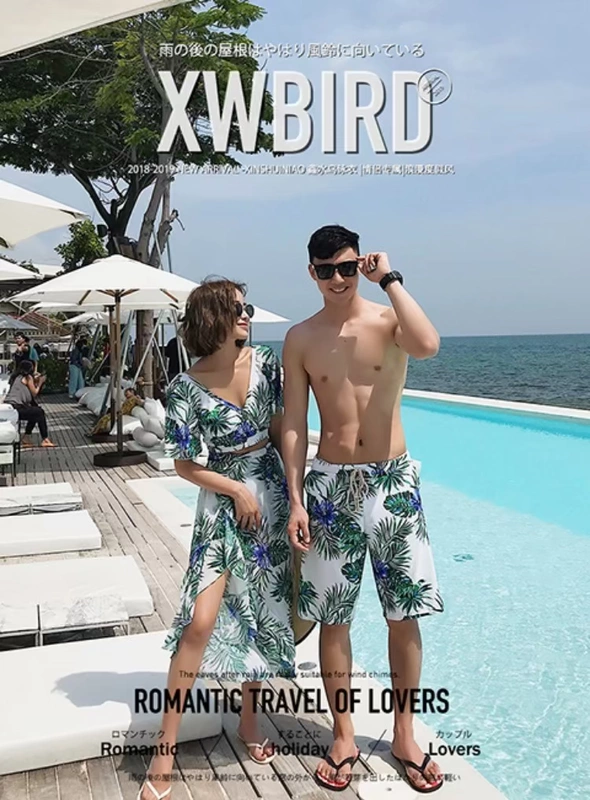 Bộ đồ bơi đôi 2018 mới của Hàn Quốc - Vài đồ bơi 	đồ đôi tắm biển đẹp