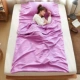 Du lịch khách sạn qua túi ngủ bẩn khách sạn người lớn ngủ du lịch đơn đôi di động chống bẩn giường bông đơn giản