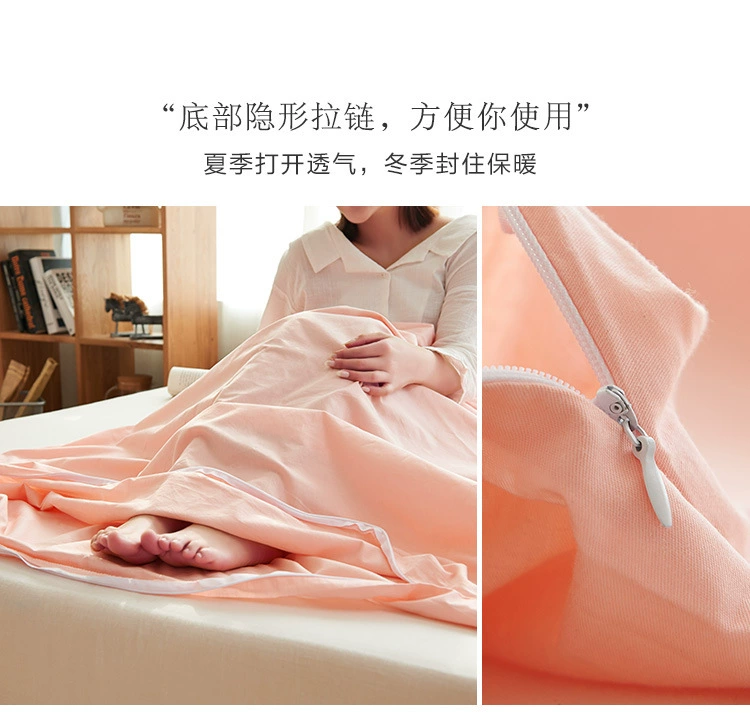 Du lịch khách sạn qua túi ngủ bẩn khách sạn người lớn ngủ du lịch đơn đôi di động chống bẩn giường bông đơn giản
