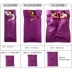 Du lịch bẩn túi ngủ cotton đơn túi ngủ lót đôi du lịch khách sạn khách sạn tấm di động nhẹ và thoáng khí