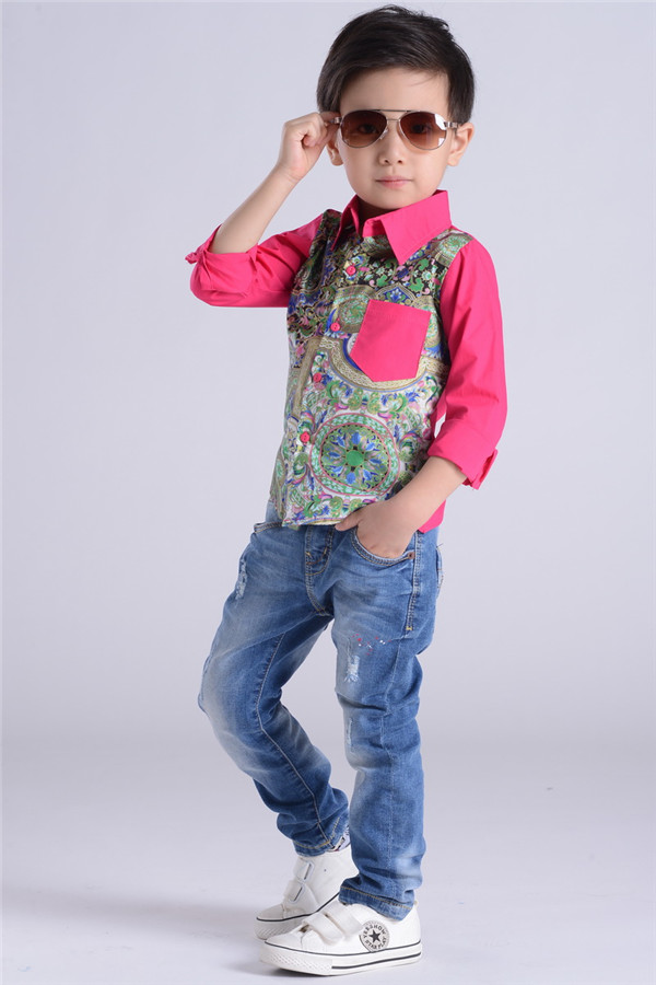 Chemise garcon THEKIDSHOW à manche longue - Ref 2082419 Image 10