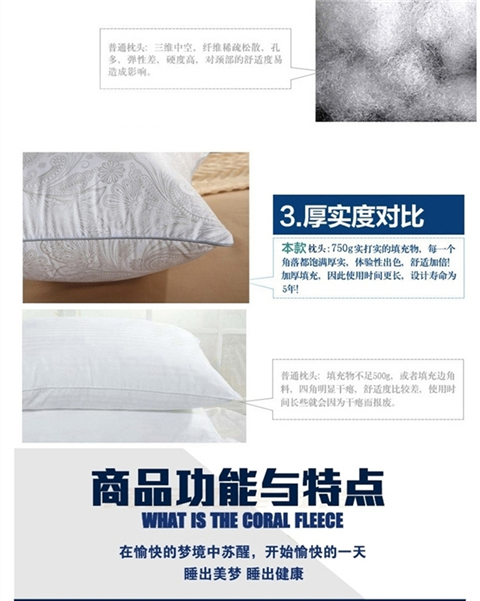 Ưu đãi đặc biệt miễn phí vận chuyển gối lõi rửa chống mite siêu mềm nhung gối lông gối lõi gối sức khỏe không làm sai lệch - Gối gối tựa lưng sofa gỗ