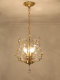 High-end entrance hall light, American corridor aisle chandelier, French retro cloakroom, crystal small restaurant lamps