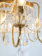 American Crystal Lamp French Retro Pearl Chandelier Medieval Villa Living Room Dining Room Bedroom Duplex Building Atmospheric Main Light