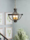 French-Style Black High-End Bedroom Chandelier 2026 New Model American Retro Hallway Entrance Cloakroom Dining Room Chandelier